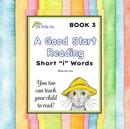 Book 3: Short “i” Words (Printed Copy + Free Download)