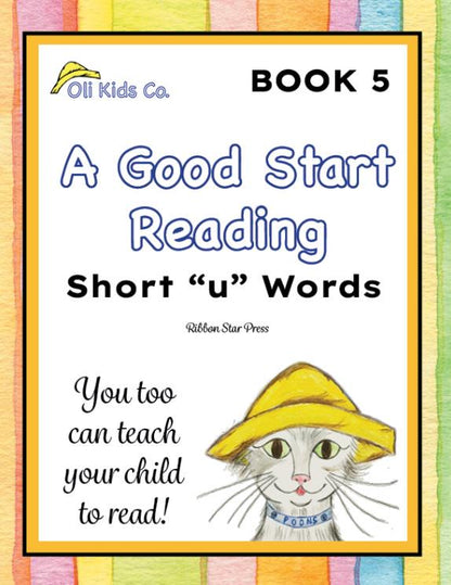 Book 5: Short “u” Words (Printed Copy + Free Download)